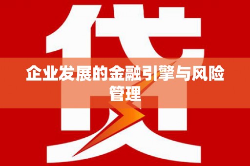 长兴企业发展的金融引擎与风险管理