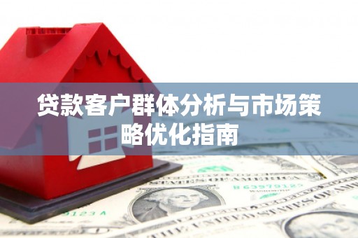 长兴贷款客户群体分析与市场策略优化指南
