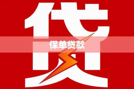 长兴保单贷款