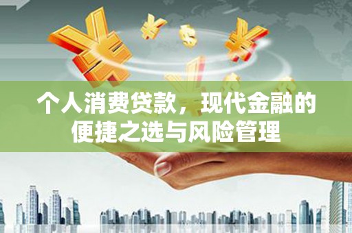 长兴个人消费贷款，现代金融的便捷之选与风险管理