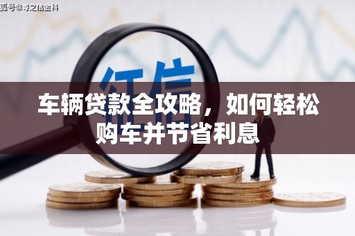 长兴车辆贷款全攻略，如何轻松购车并节省利息