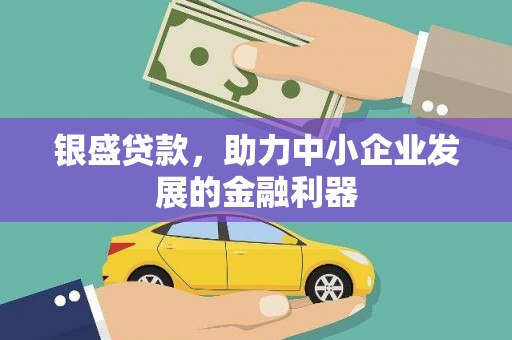长兴银盛贷款，助力中小企业发展的金融利器
