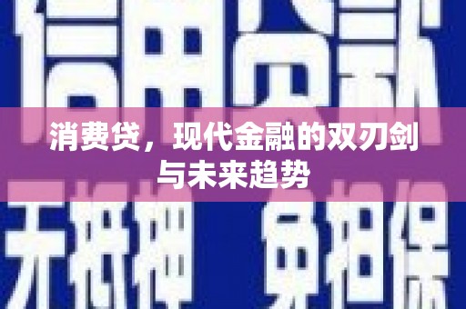 长兴消费贷，现代金融的双刃剑与未来趋势