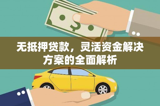 长兴无抵押贷款，灵活资金解决方案的全面解析
