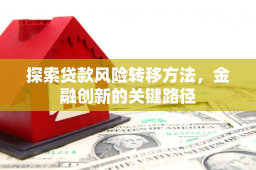 长兴探索贷款风险转移方法，金融创新的关键路径