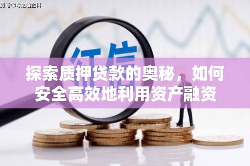长兴探索质押贷款的奥秘，如何安全高效地利用资产融资
