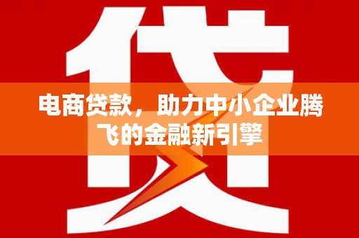 长兴电商贷款，助力中小企业腾飞的金融新引擎
