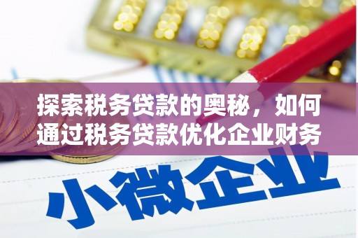 长兴探索税务贷款的奥秘，如何通过税务贷款优化企业财务