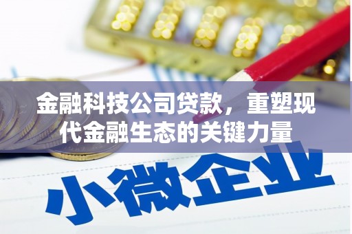 长兴金融科技公司贷款，重塑现代金融生态的关键力量
