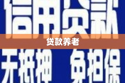 长兴贷款养老