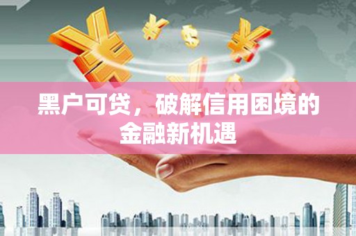 长兴黑户可贷，破解信用困境的金融新机遇