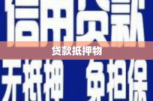 长兴贷款抵押物