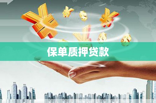长兴保单质押贷款