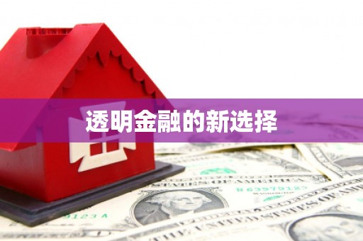 长兴透明金融的新选择